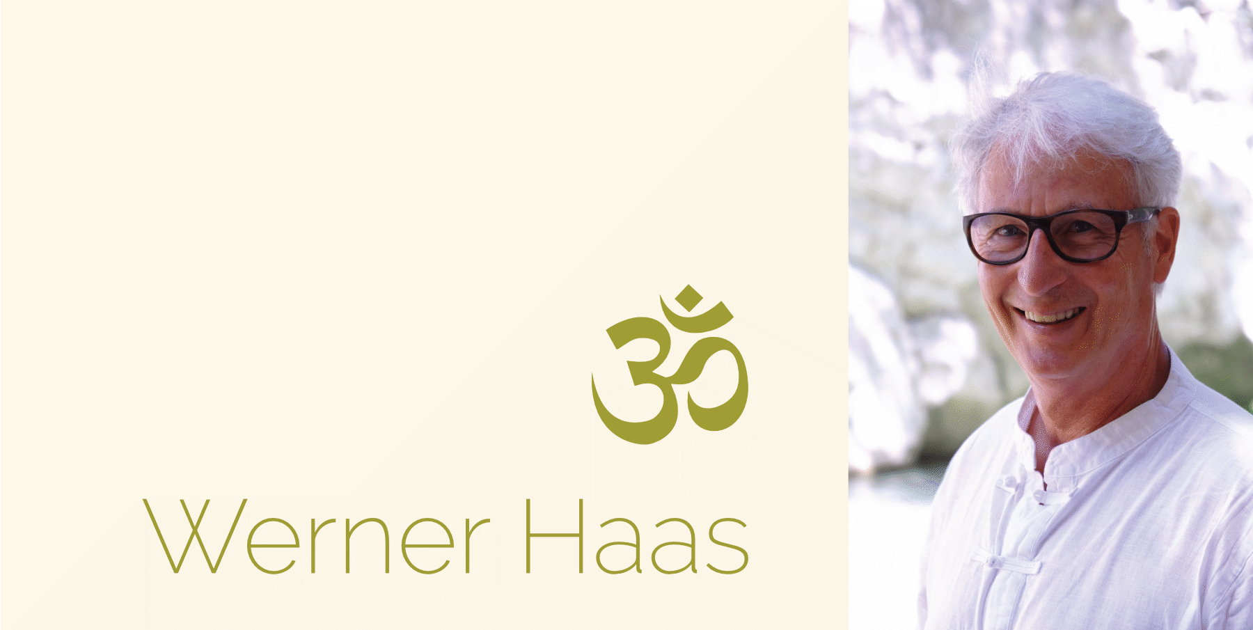 Werner Haas: Yogalehrer, Reiseleiter, aktiver Musikliebhaber